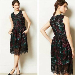 Anthropologie Wolven Sheath Lace Dress